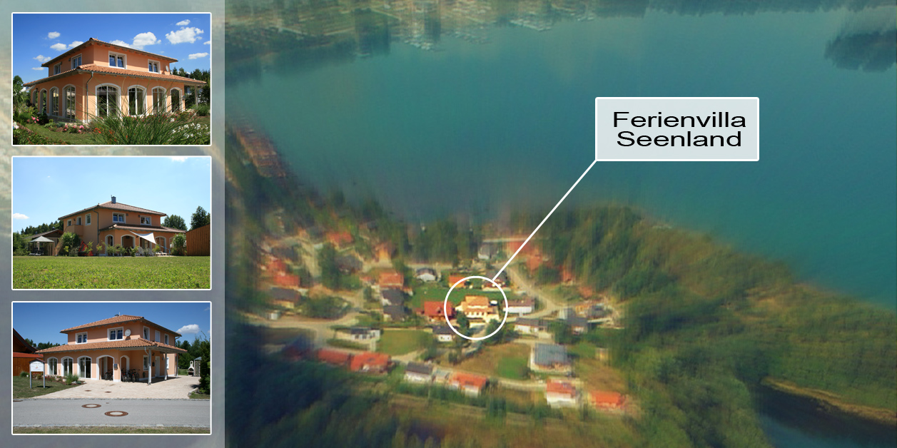 Ferienvilla Seenland am Brück See, Oberpfalz/ Bayern (Lage)